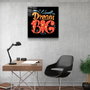 Wallity Cuadro Decorativo de Vidrio Templado 80 x 80 Multicolor
